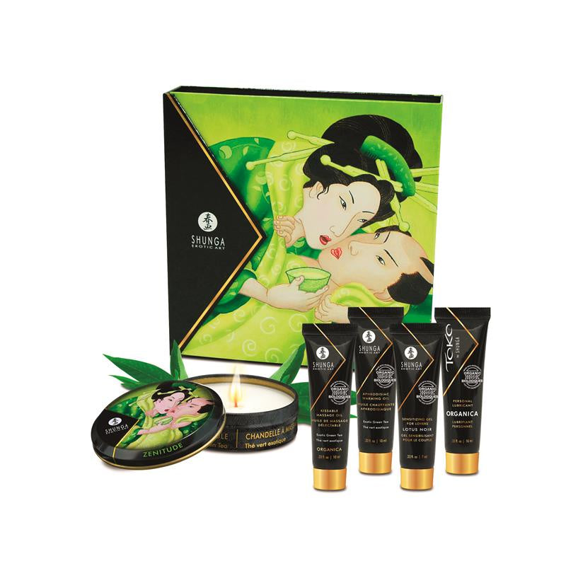Shunga Geisha Secrets Kit Green Tea
