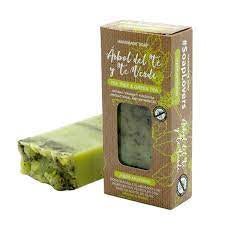 Tea Tree and Green Tea Handmade Soap (Box)
