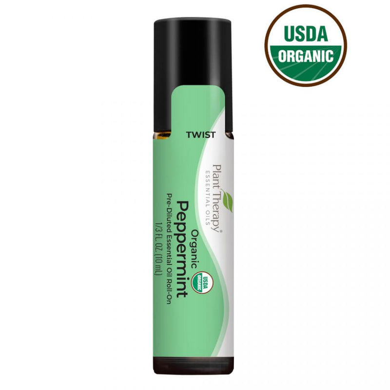Organic Peppermint Roll-on Essential Oil