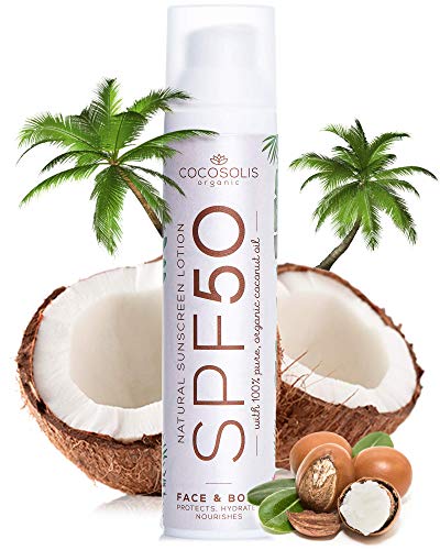Cocosolis Natural Sunscreen Lotion SPF50